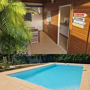 Appartement F2 Zen&green - Piscine Et Confort, Baie-Mahault